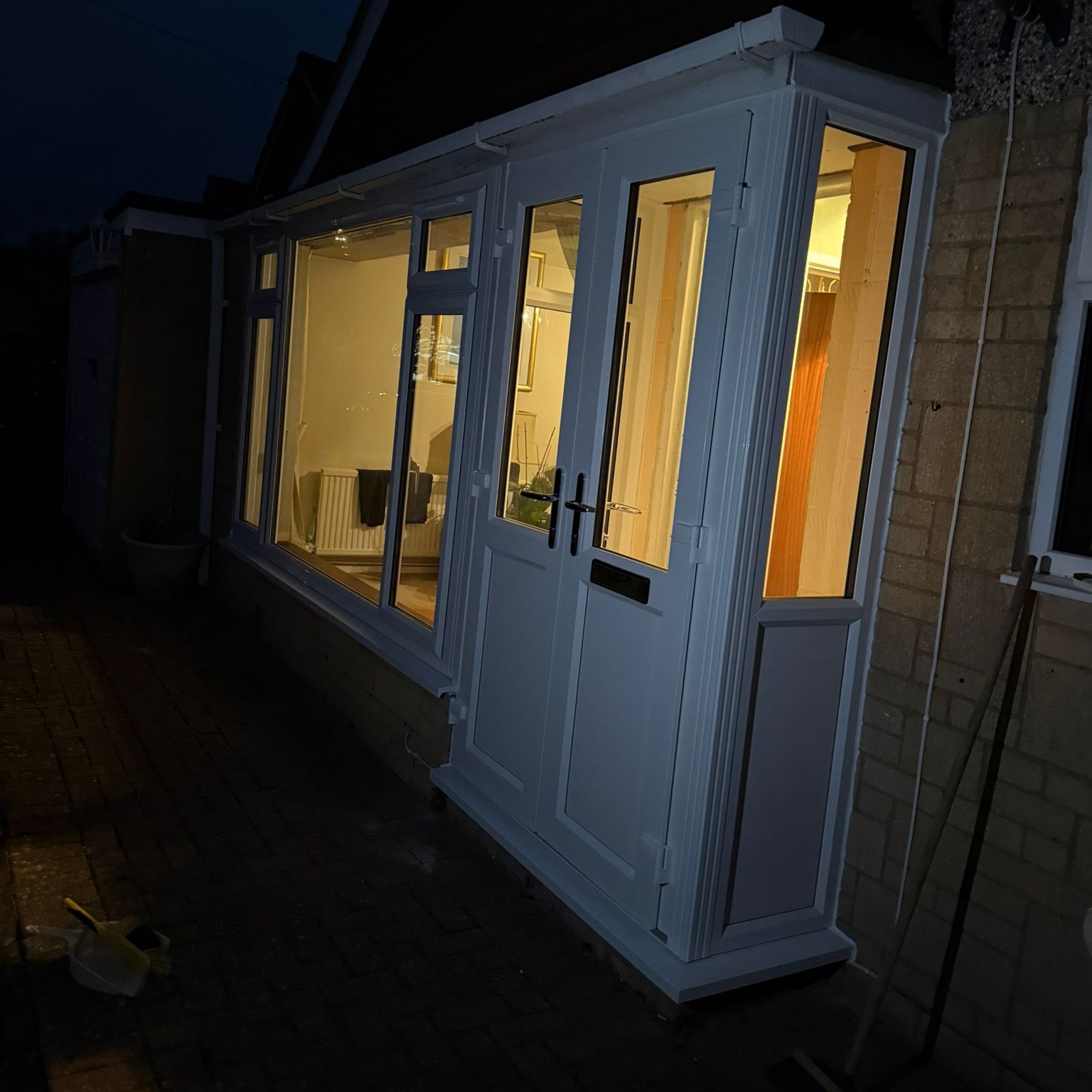 Elegant uPVC Entrance